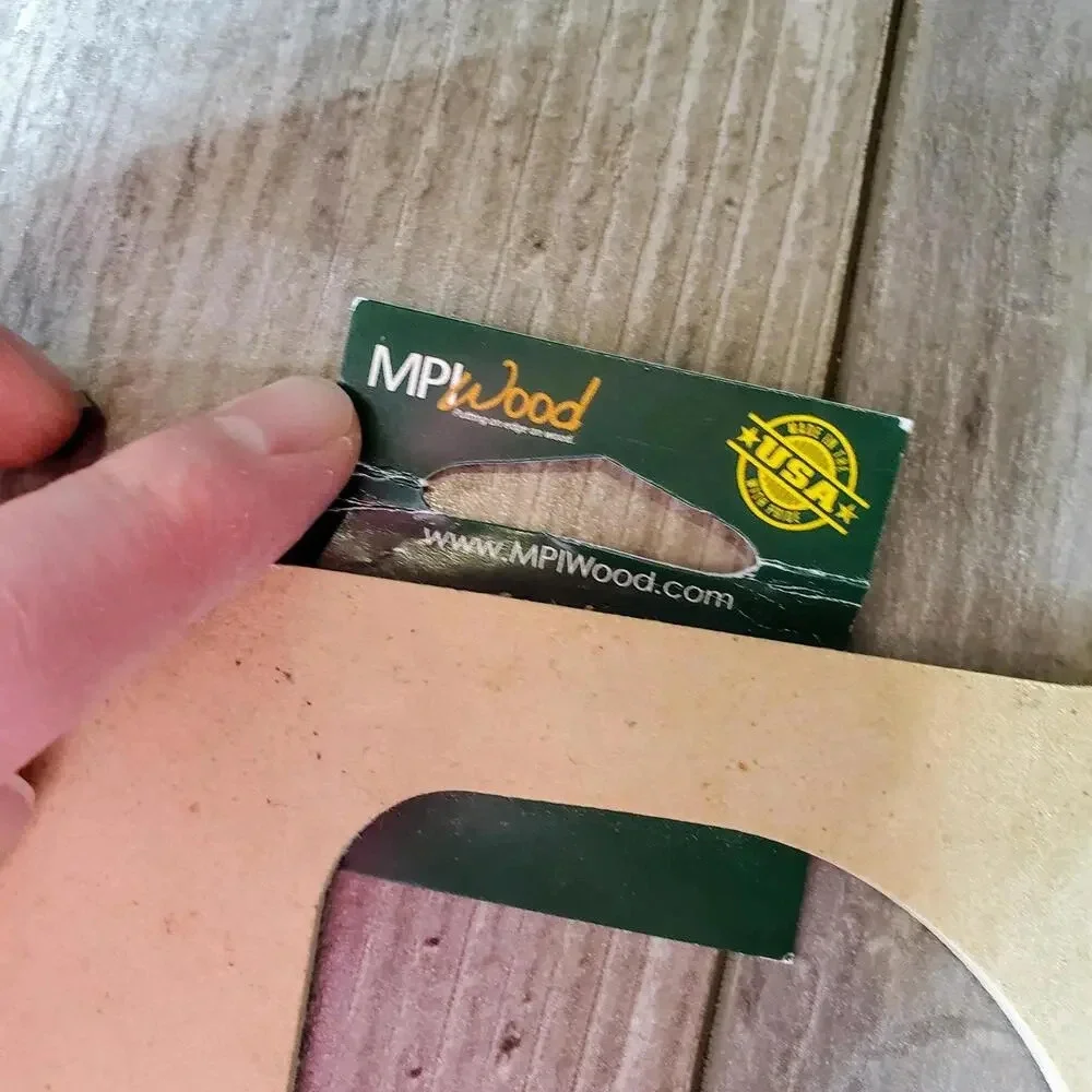 NWT MPI Wood Alphabet Letter 